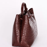 Bottega Veneta Alligator Small Andiamo Bag