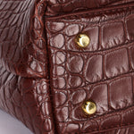 Bottega Veneta Alligator Small Andiamo Bag