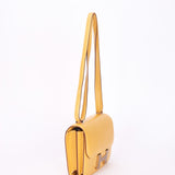 Hermès Constance 18 Paille Swift with Lizard Trim 2016 PHW