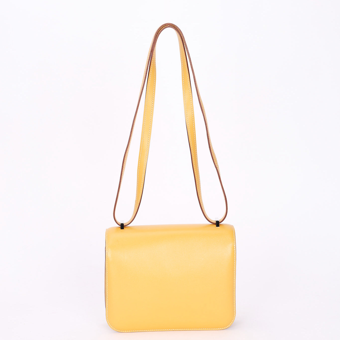 Hermès Constance 18 Paille Swift with Lizard Trim 2016 PHW