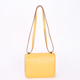 Hermès Constance 18 Paille Swift with Lizard Trim 2016 PHW