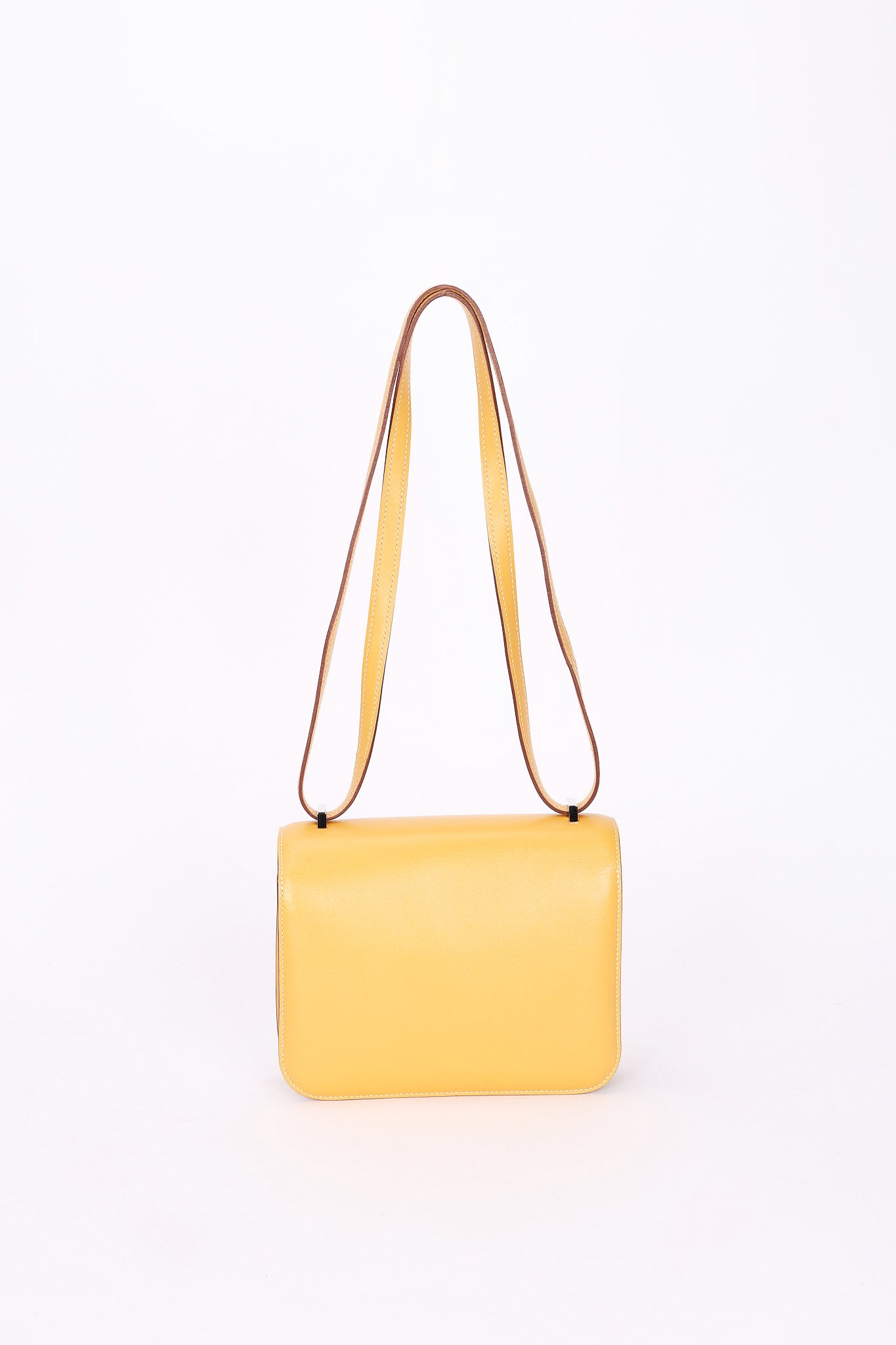 Hermès Constance 18 Paille Swift with Lizard Trim 2016 PHW