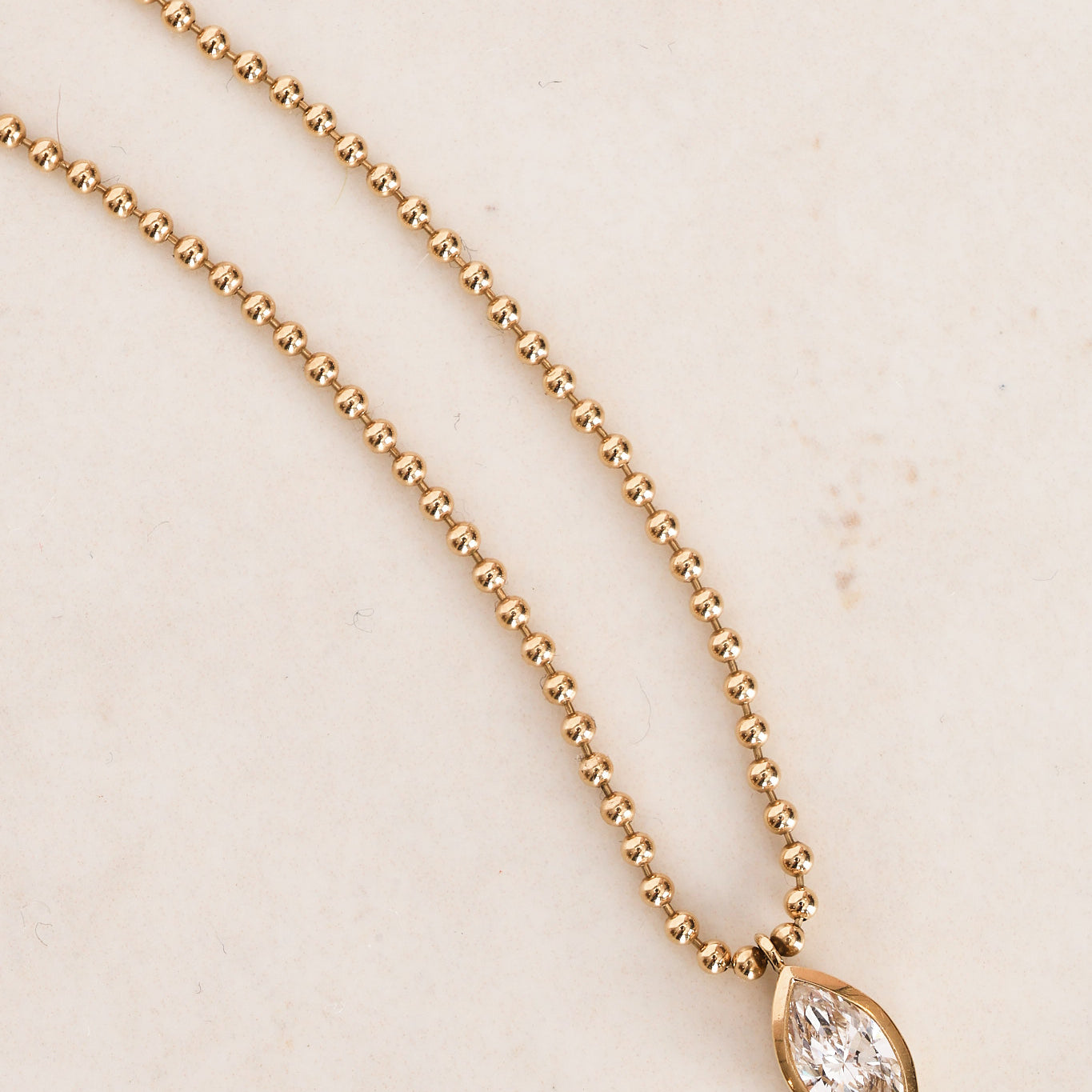 Effy 14K Yellow Gold Lab-Grown Diamond Pendant Necklace