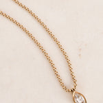 Effy 14K Yellow Gold Lab-Grown Diamond Pendant Necklace
