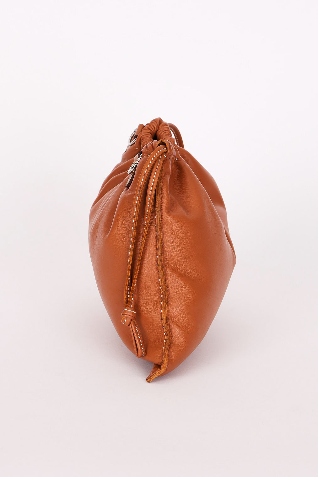 Hermès Pilo Pouch Gold Agneau PHW