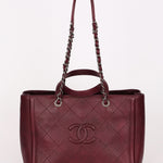 Chanel Shopping Tote Bordeaux Caviar RHW