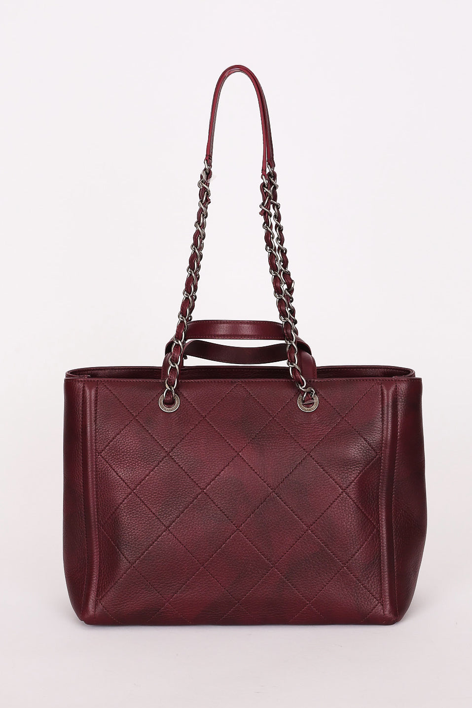 Chanel Shopping Tote Bordeaux Caviar RHW