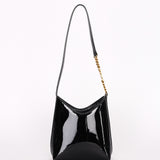 Saint Laurent Mini Rendez-Vous Bag Black Patent