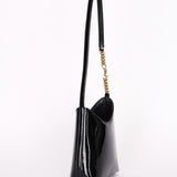 Saint Laurent Mini Rendez-Vous Bag Black Patent