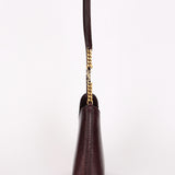 Saint Laurent Mini Rendez-Vous Bag Bordeaux Lizard