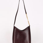 Saint Laurent Mini Rendez-Vous Bag Bordeaux Lizard