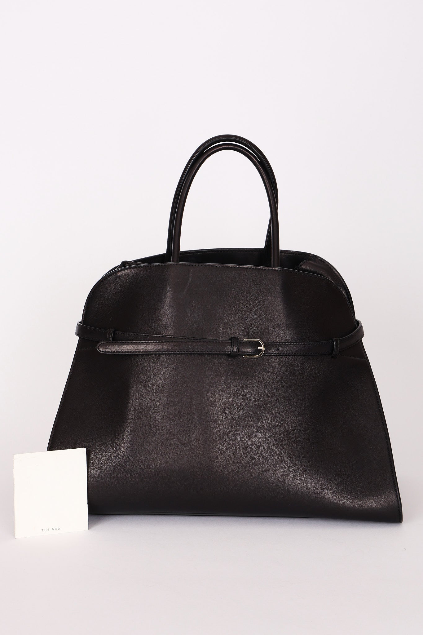 The Row Margaux Belt 15 Black