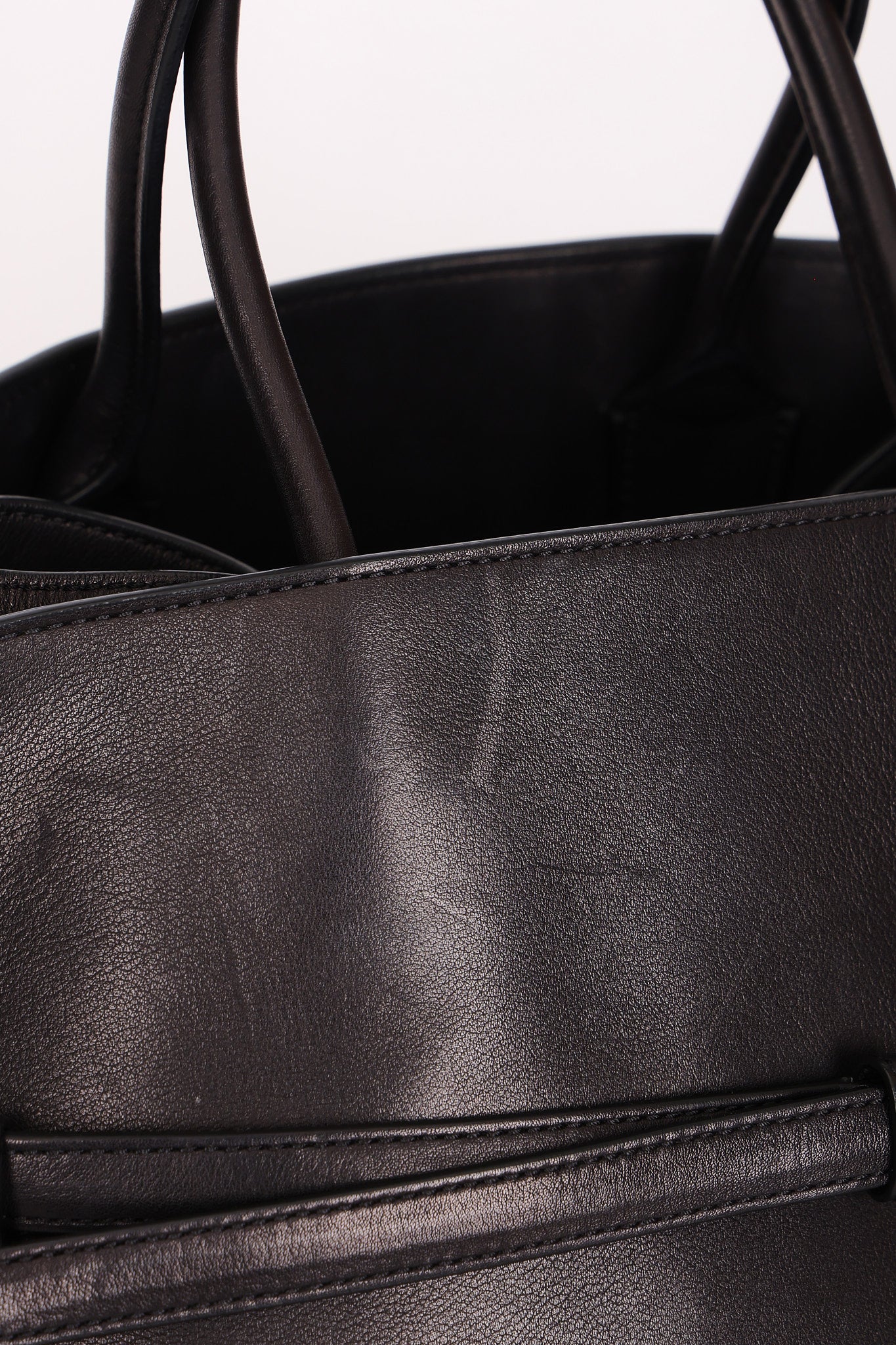 The Row Margaux Belt 15 Black