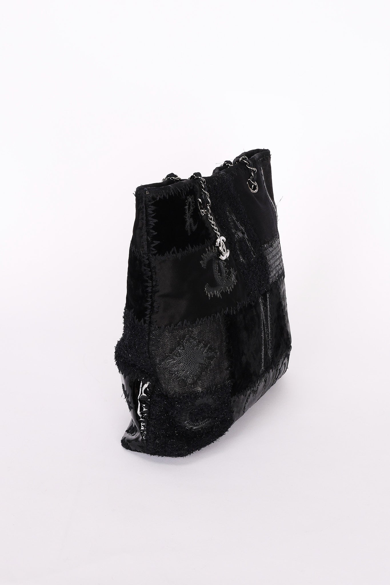Limited Edition Chanel Patchwork Tote Black 2017 DSHW