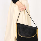 Ultra-Rare Gucci by Tom Ford Ponyhair Runway Shoulder Bag 1996