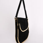 Gucci Gold Frame Ponyhair Shoulder Bag 1980s