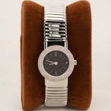 Bvlgari Tubogas Stainless Steel Cuff Watch 23mm