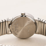 Bvlgari Tubogas Stainless Steel Cuff Watch 23mm