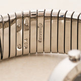 Bvlgari Tubogas Stainless Steel Cuff Watch 23mm