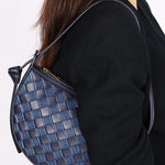 Bottega Veneta Intrecciato Denim Sunrise Bag