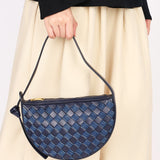 Bottega Veneta Intrecciato Denim Sunrise Bag