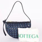 Bottega Veneta Intrecciato Denim Sunrise Bag