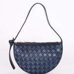 Bottega Veneta Intrecciato Denim Sunrise Bag