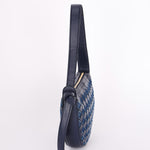 Bottega Veneta Intrecciato Denim Sunrise Bag