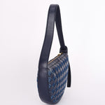 Bottega Veneta Intrecciato Denim Sunrise Bag