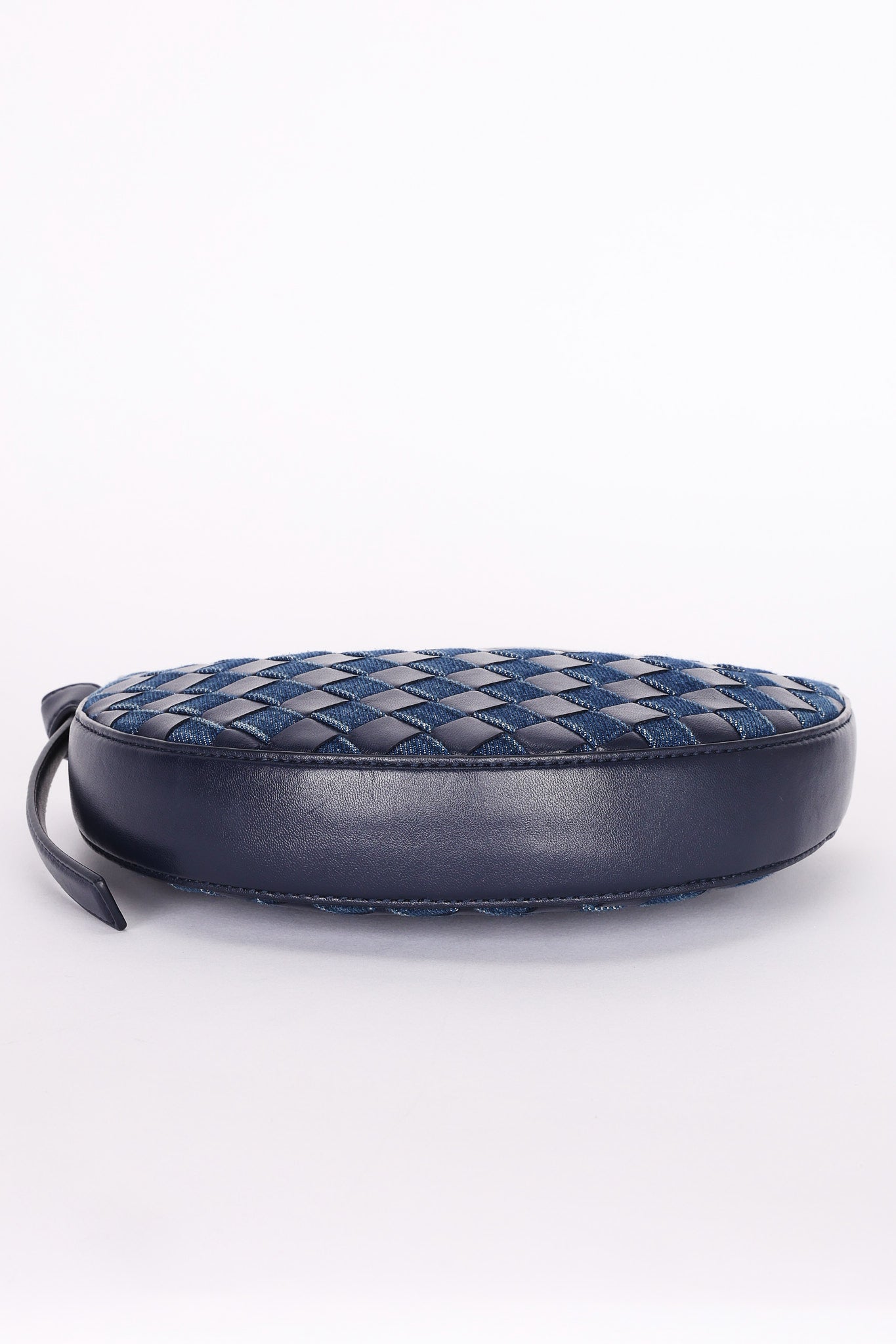 Bottega Veneta Intrecciato Denim Sunrise Bag