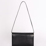 Hermès Sac Annie Shoulder Bag Noir Salvator Lizard GHW