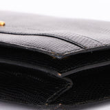 Hermès Sac Annie Shoulder Bag Noir Salvator Lizard GHW