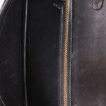 Hermès Sac Annie Shoulder Bag Noir Salvator Lizard GHW