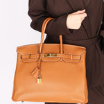 Hermès Birkin 35 Gold Togo GHW