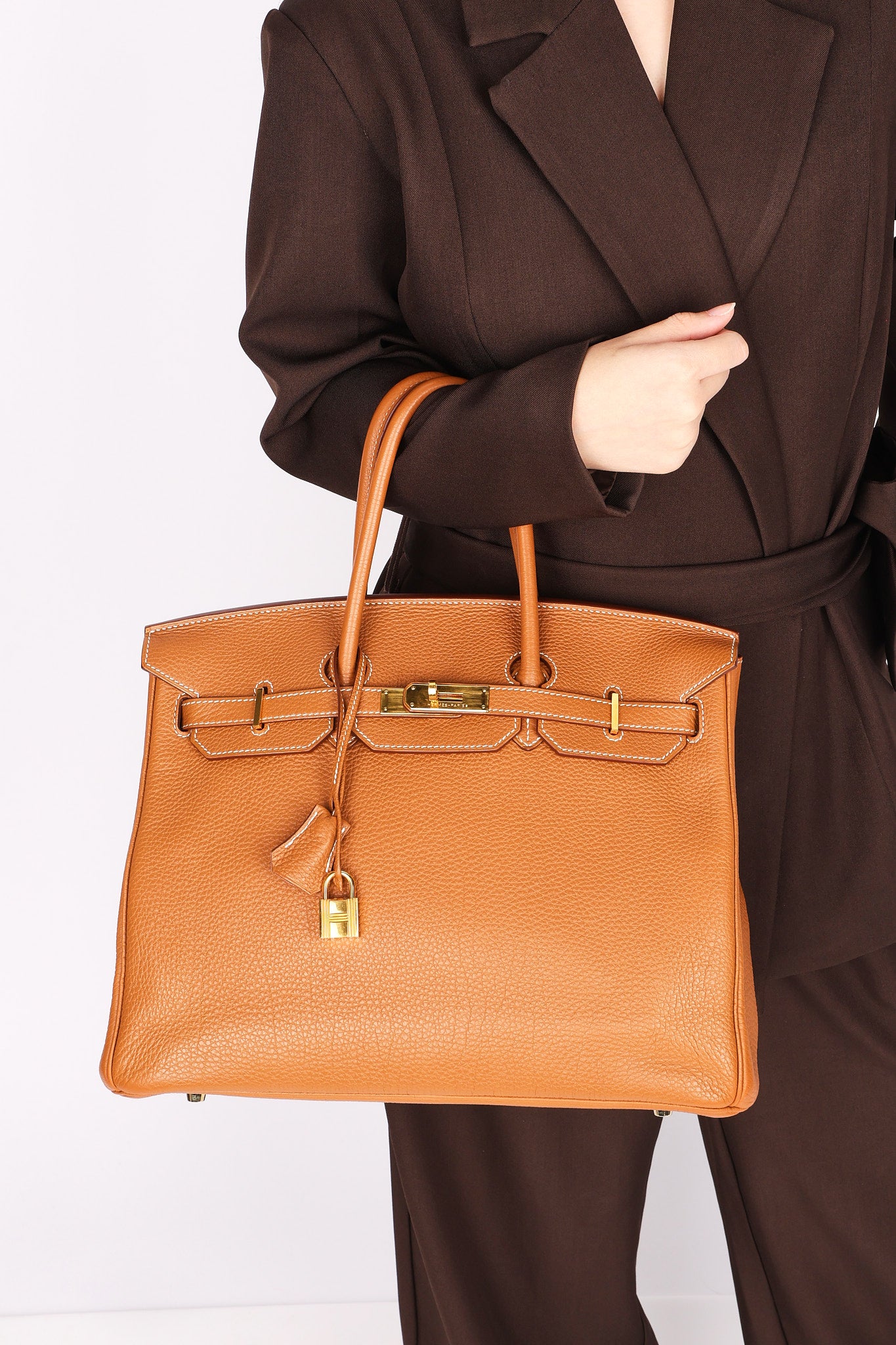 Hermès Birkin 35 Gold Togo GHW