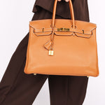 Hermès Birkin 35 Gold Togo GHW