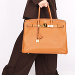 Hermès Birkin 35 Gold Togo GHW