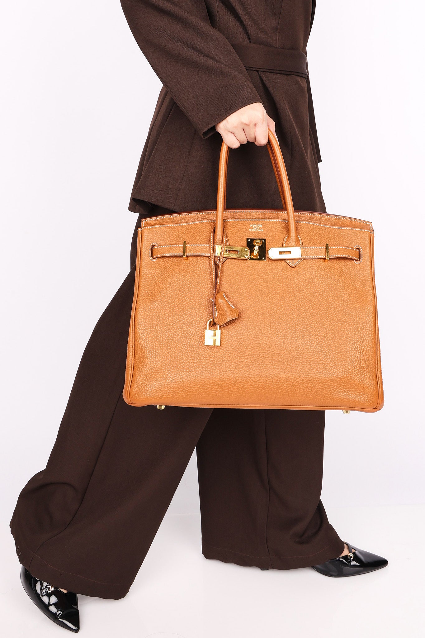 Hermès Birkin 35 Gold Togo GHW