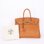 Hermès Birkin 35 Gold Togo GHW
