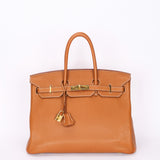 Hermès Birkin 35 Gold Togo GHW