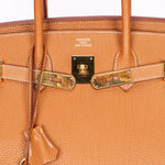 Hermès Birkin 35 Gold Togo GHW