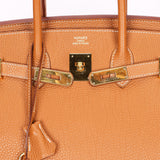 Hermès Birkin 35 Gold Togo GHW