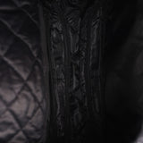 Chanel Bag Black Tweed CGHW