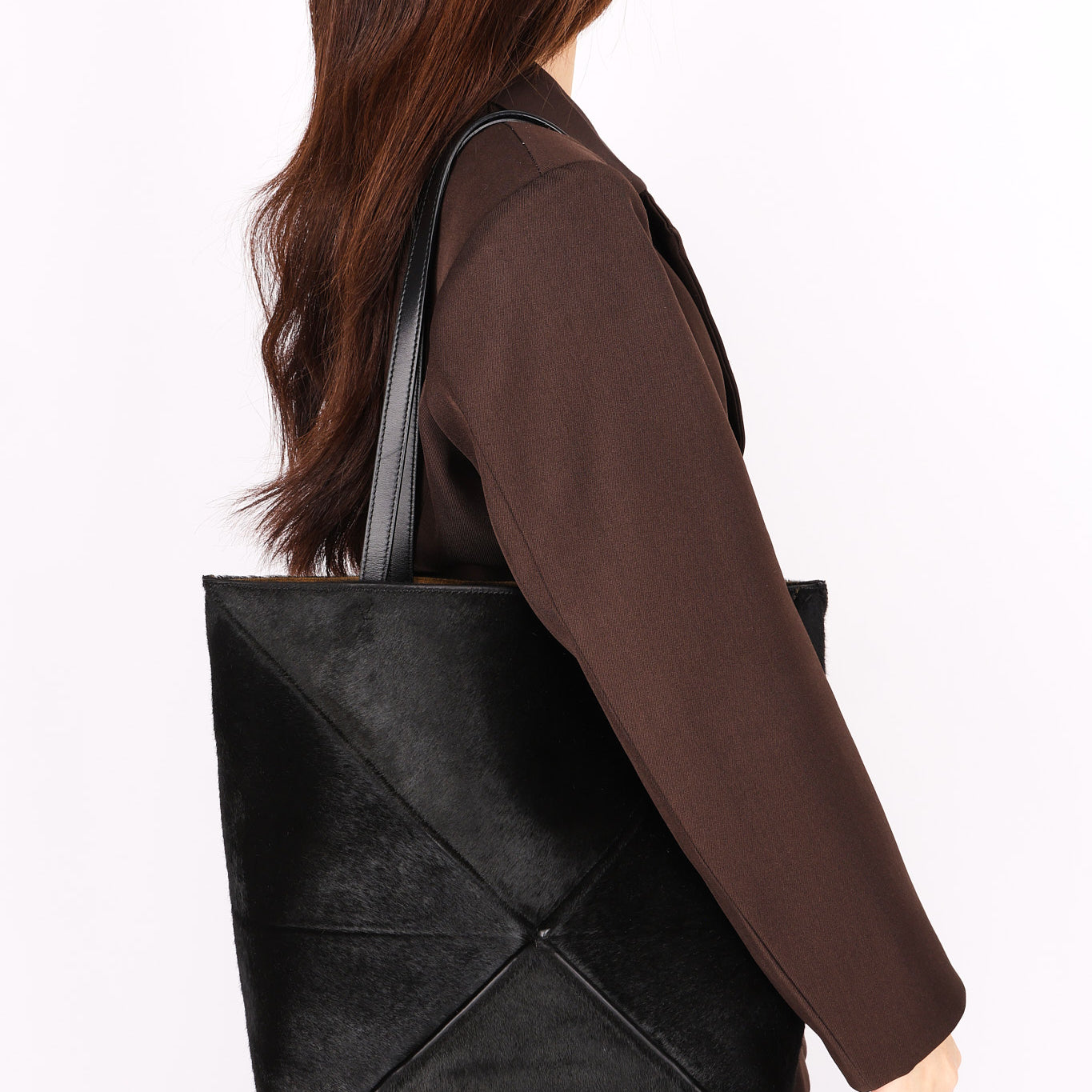 Loewe Medium Ponyhair Puzzle Fold Tote