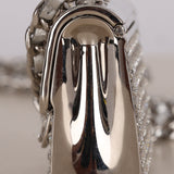 Chanel 2022 Strass & Leather Purse CC Long Pendant Necklace