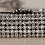 Chanel 2022 Strass & Leather Purse CC Long Pendant Necklace