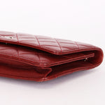 Chanel Caviar Bordeaux Wallet on Chain