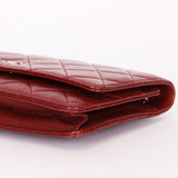 Chanel Caviar Bordeaux Wallet on Chain