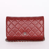 Chanel Wallet on Chain Bordeaux Caviar 2018 SHW