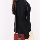 Fendi Zucca Convertible Baguette Pouch
